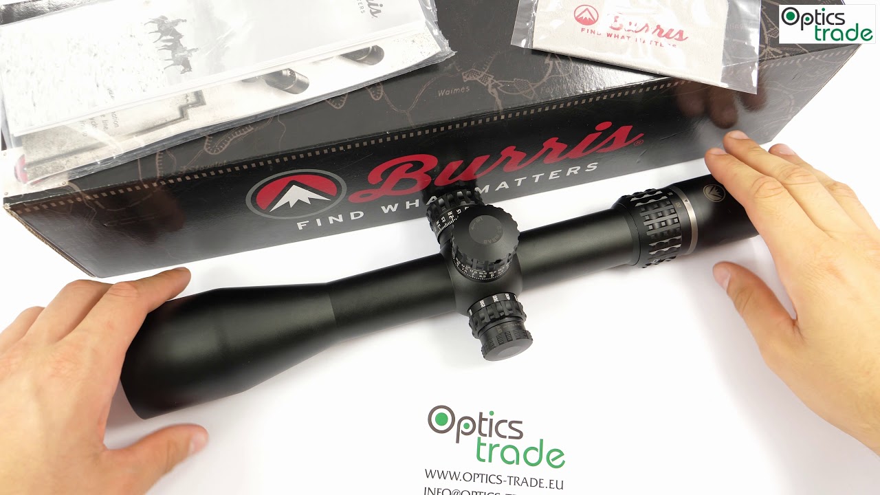 Burris XTR II 4-20x50 Rifle Scope review