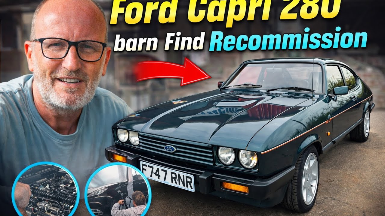 Восстановленный Capri 280 | Редкая находка из сарая – один из последних зарегистрированных автомо...