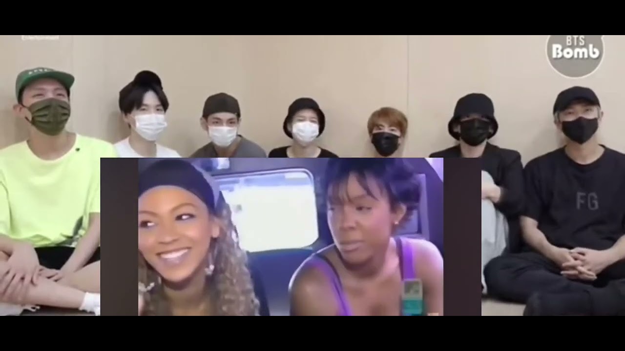 bts reaction to Beyonce's shadiest moments (fake reaction)