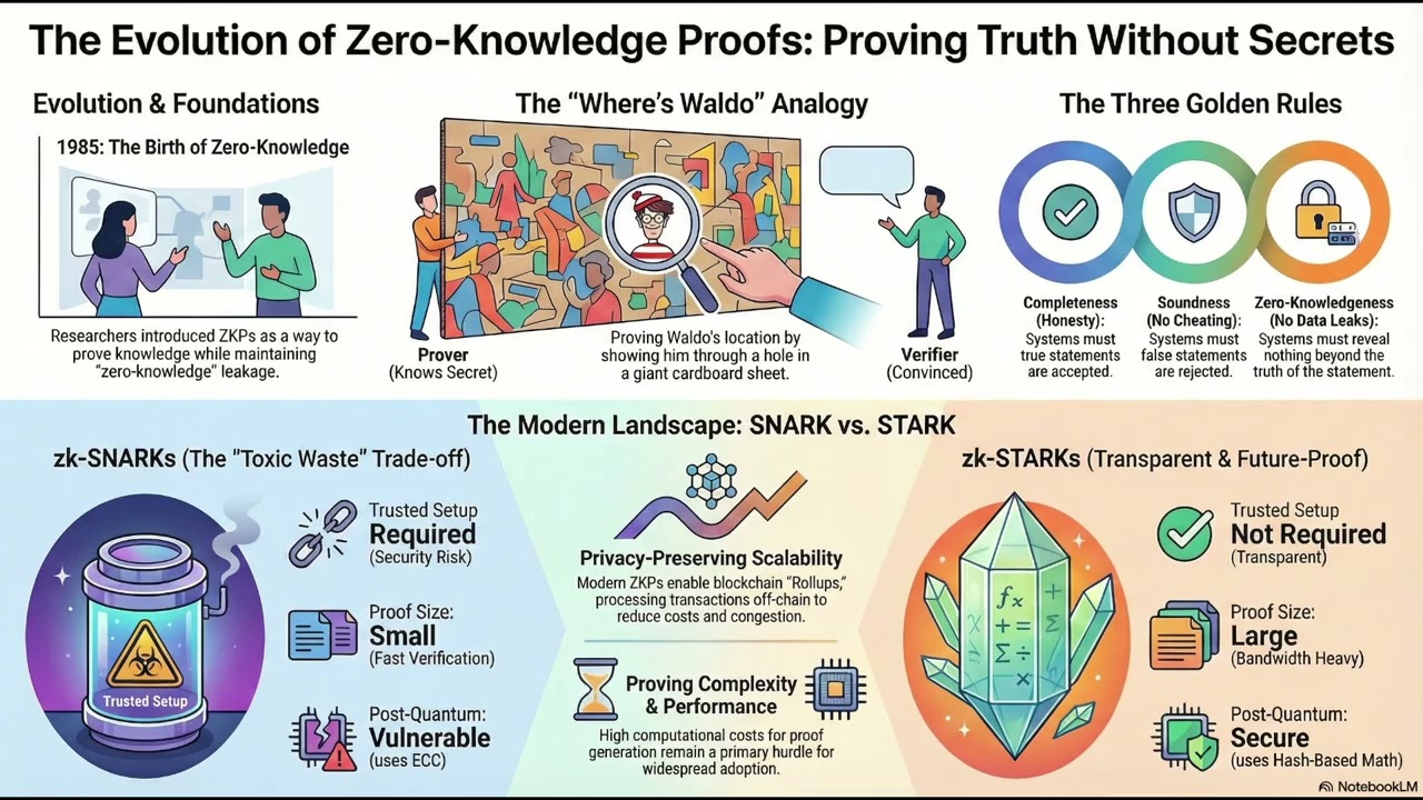 The Future of Blockchain Privacy: Zero-Knowledge Proofs Explained (SNARKs vs STARKs)