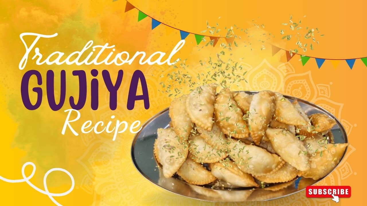 घर पर बनाएं बाजार जैसी स्वादिष्ट मावा गुजिया | आसान रेसिपी | Mawa Gujiya Recipe |