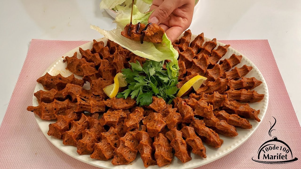 ETSİZ ÇİĞ KÖFTE 💯 HEMDE MUTFAK ŞEFİ İLE EN KOLAYINDAN..