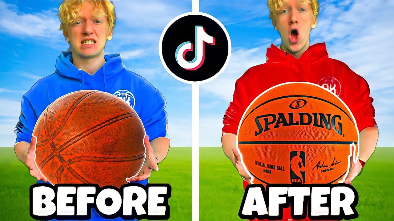 Testing VIRAL TikTok Basketball Hacks