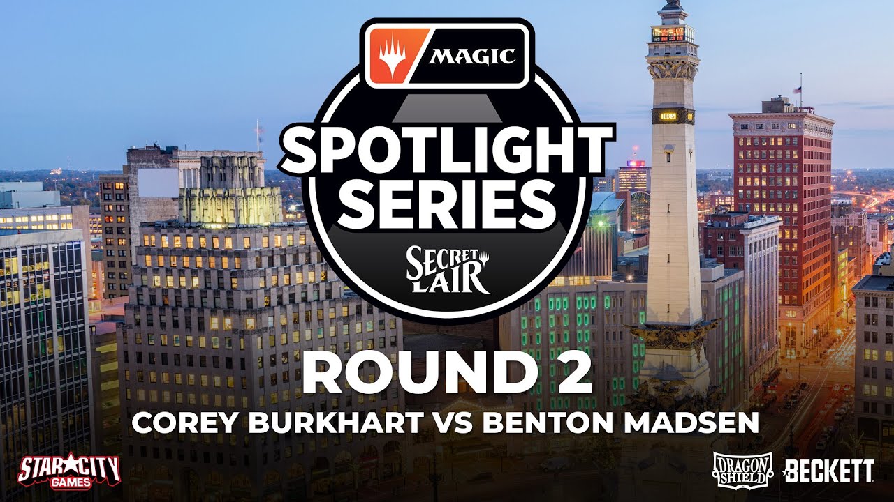Corey Burkhart vs Benton Madsen | Round 2 | Magic Spotlight: Secret Lair | Modern