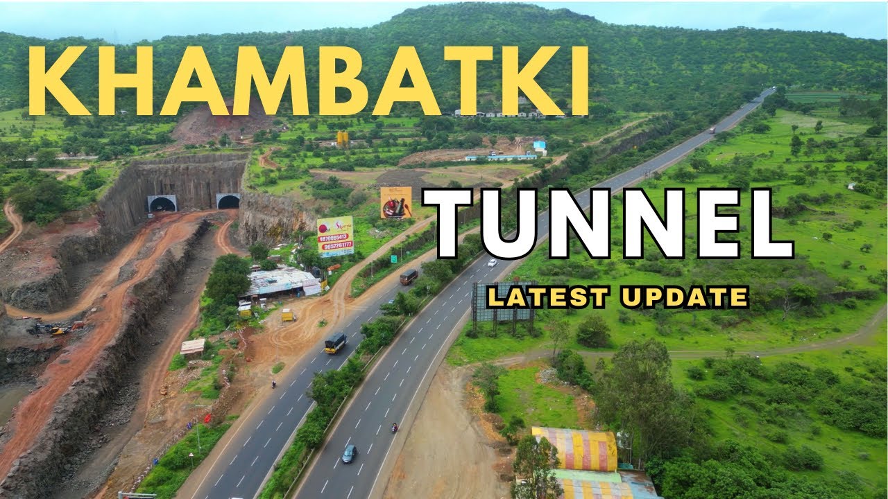 Khambatki Tunnel Latest Progress Update | Pune Satara Highway | Khambatki Ghat | Drone | Information