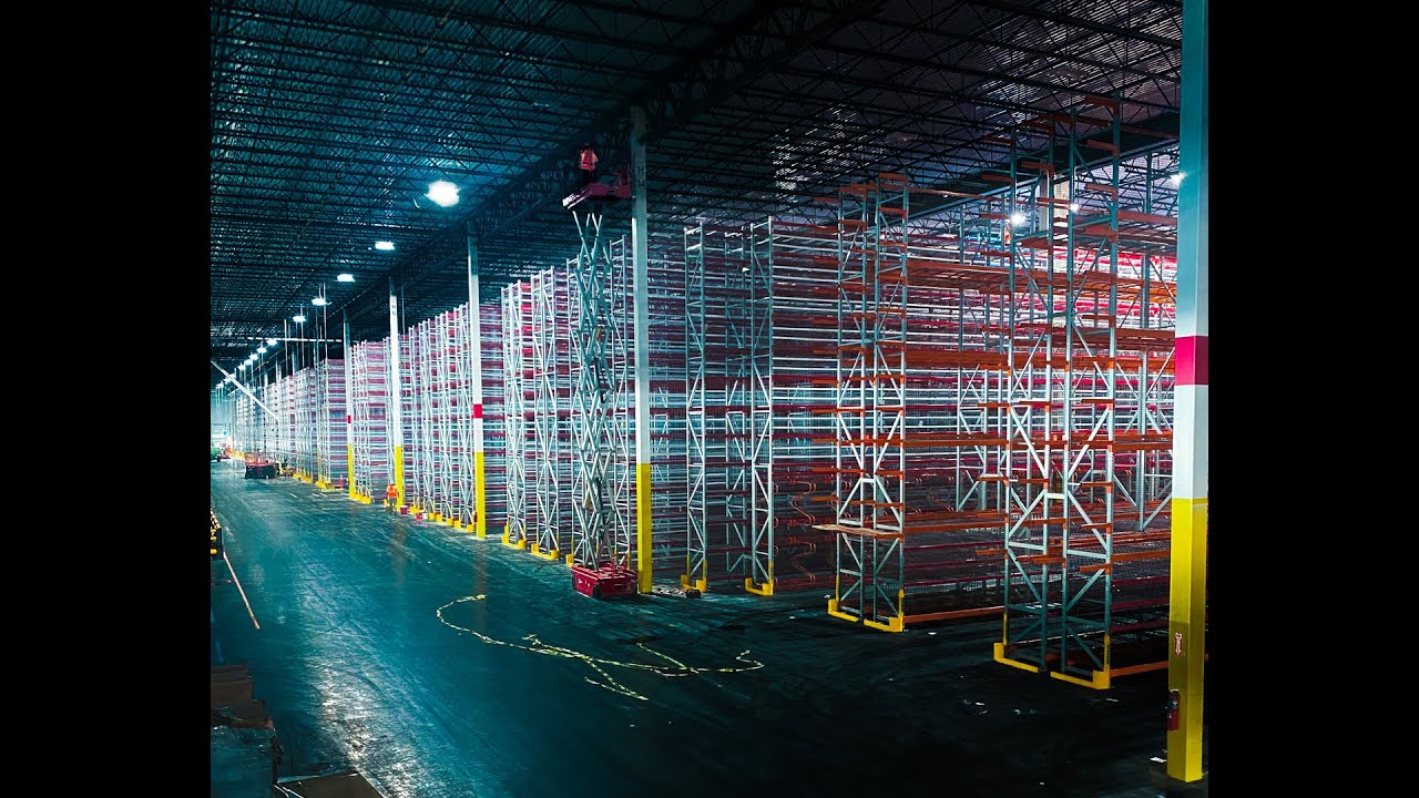Sky-High Efficiency: Mezzanine Pick Module & Floor Racking Marvel
