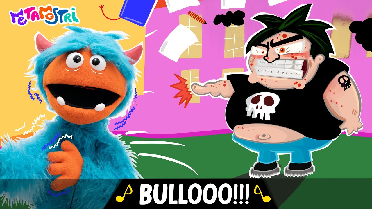 🩹🎒IL BU BU BULLO DELLA SCUOLA INSEGUE BUMBA MA ARRIVA KIKA AD AIUTARE IL SUO AMICO