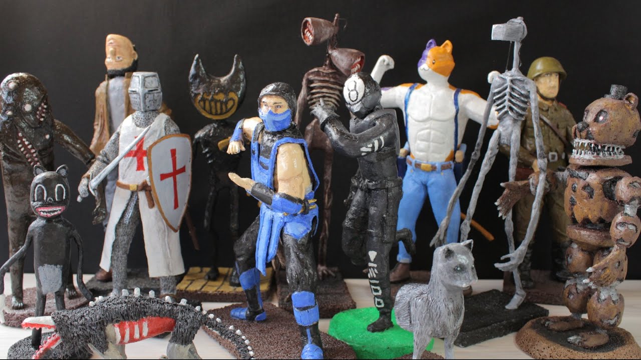 3D PEN/My collection of figurines made by 3D pen/ DIY
