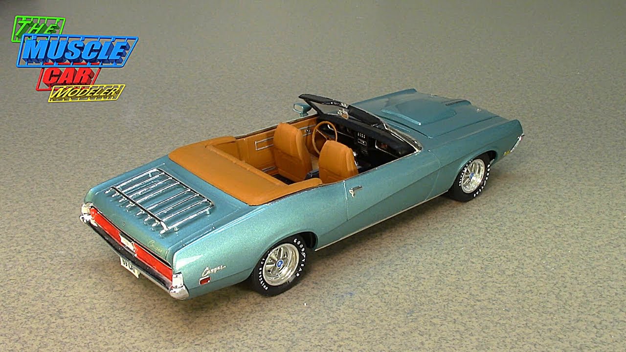 AMT 1969 Mercury Cougar CJ428 Convertible Build
