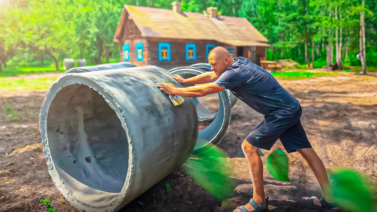 Купил себе тихий хутор, а его отжали и переименовали.🏡🌲Исследуем озеро и лес вокруг дома!