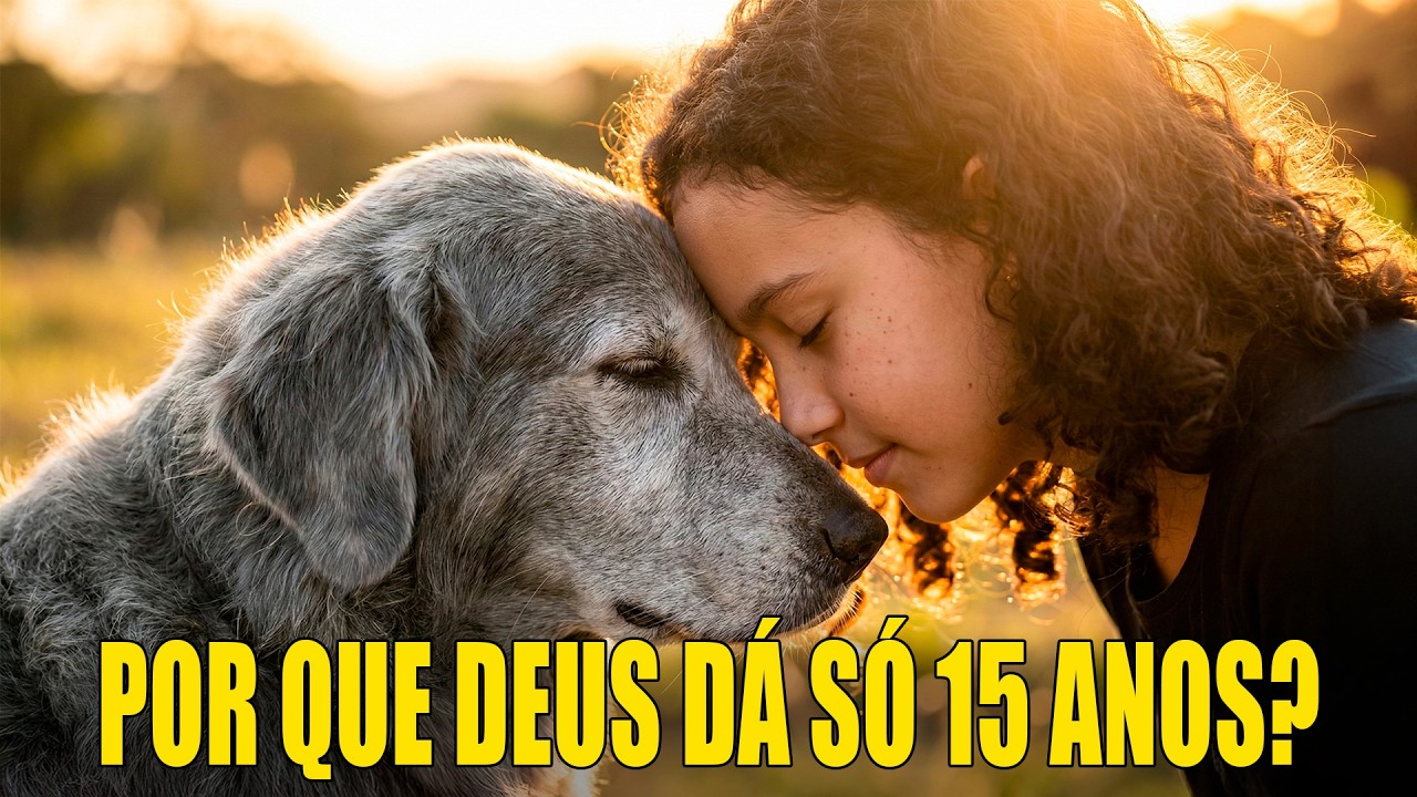 Por que os cães vivem só 15 anos  - Você vai se Emocionar