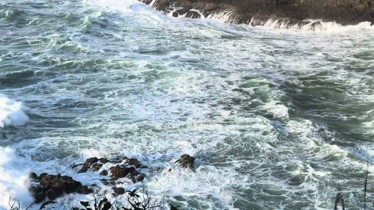 Cape Meares - Day after a storm. 