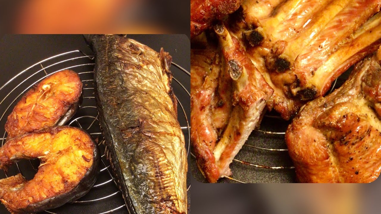 Comment Fumé du Poisson et  de la Viande, Fait maison / How to smoke fish and meat, homemade.
