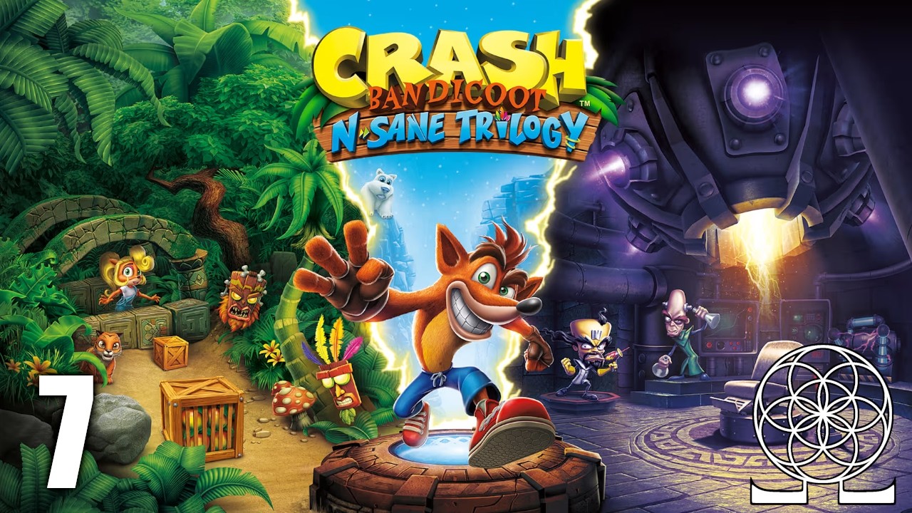 Bat-Lizard combo temple. | Crash Bandicoot Episode 7