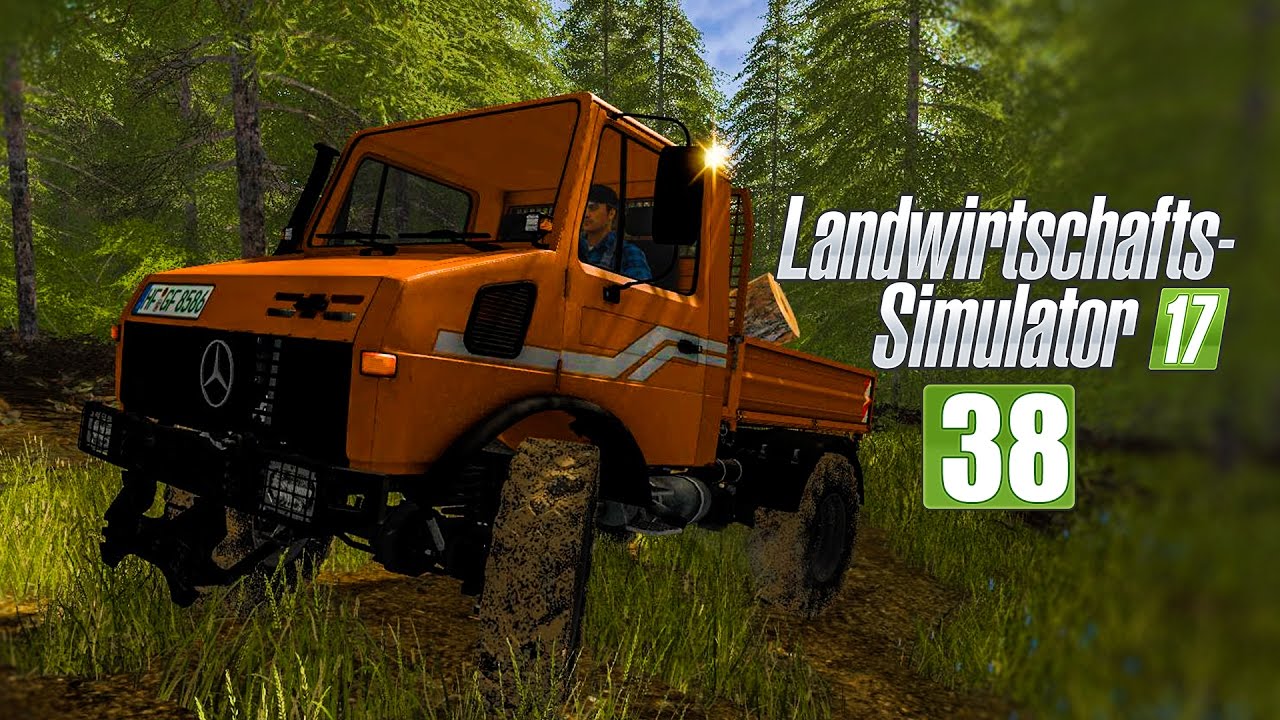 LS17 Forst #38 - Aufr&auml;umarbeiten mit dem MB Unimog! I LANDWIRTSCHAFTS-SIMULATOR 17 FORST-Projekt