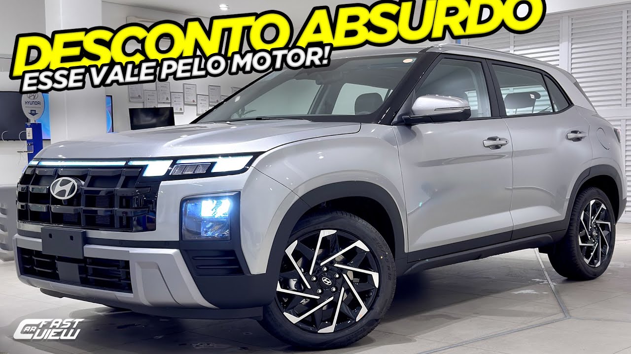 NOVO HYUNDAI CRETA ULTIMATE 2026 193 CV +EQUIPADO SUPERA RENEGADE, T-CROSS E HR-V COM ESSE DESCONTO