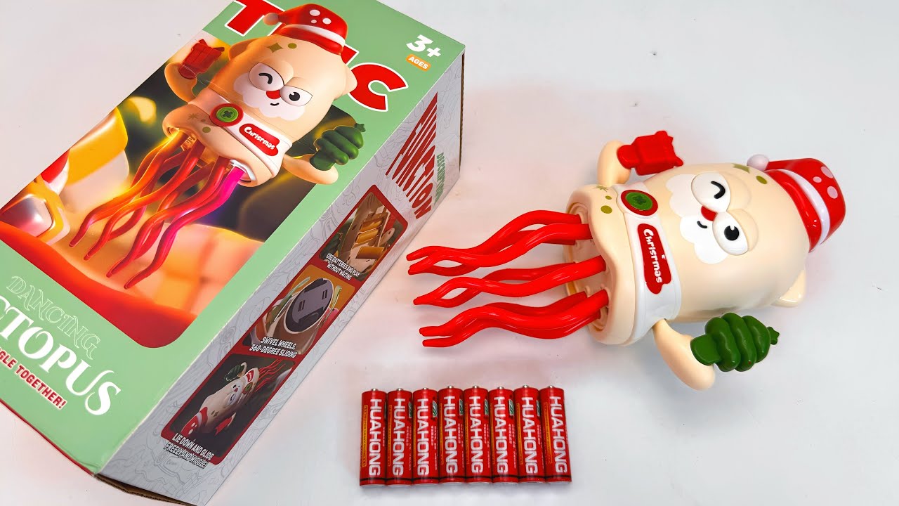 Unboxing Weird Dance Octopus, New Energy Remote Control Police Car, Gear Dinosaur, RC Speed City Bus
