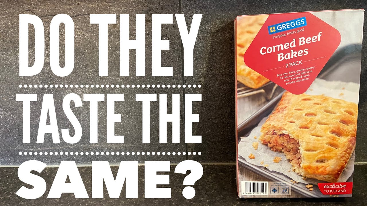 Iceland Bake At Home Greggs Corned Beef Bakes Review