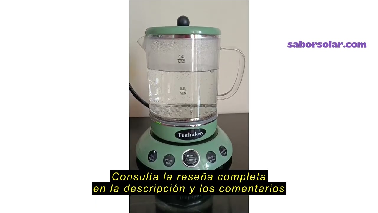 Reseña del Tuehakny Hervidor Eléctrico Inteligente Cuello de Cisne 1.0 Litro con Ajuste de Temperatu