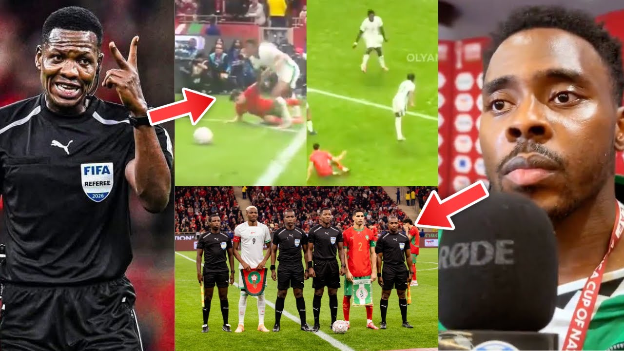 Nigerians REPORT Ghana's Referee Daniel Laryea After Losing To Morocco In AFCON 2026 Semi-Finals