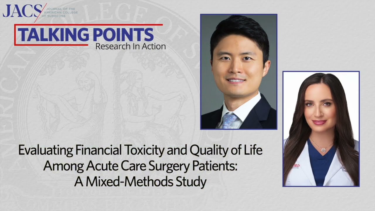 Financial Toxicity in Acute Care Surgery