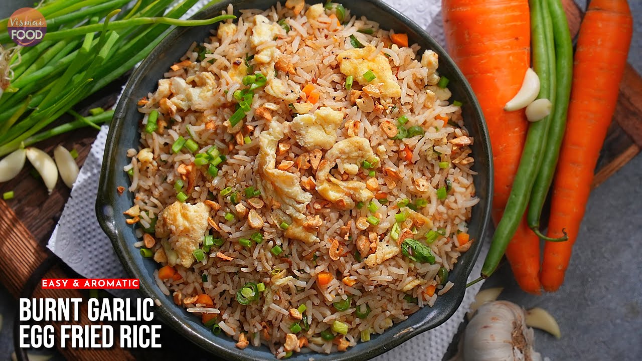 ఈ చిన్న Trick తో ఎగ్ ఫ్రైడ్ రైస్ చేస్తే Taste Next Level | Burnt Garlic Egg Fried Rice