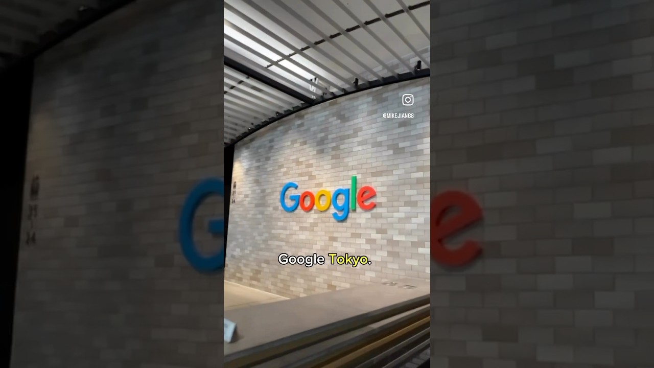 A quick glimpse into the Google Tokyo office #google #googletokyo #googleoffice #TeamPixel #google