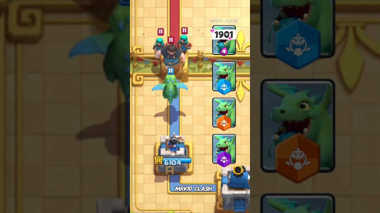Which baby dragon is best? | Clash Royale C.H.A.O.S