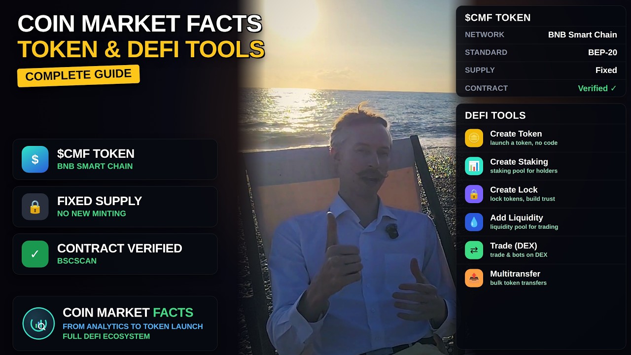 Create your own cryptocurrency token on any blockchain in 5 minutes 🪙 CoinMarketFacts