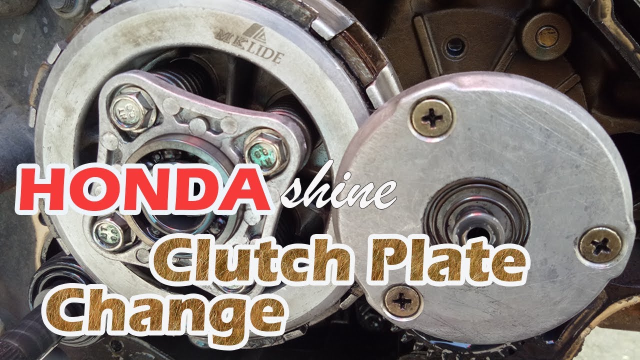 Honda Shine Clutch Plate Change |  Honda  pickup Problem | Kicker Slip Problem |  Bike Service ||