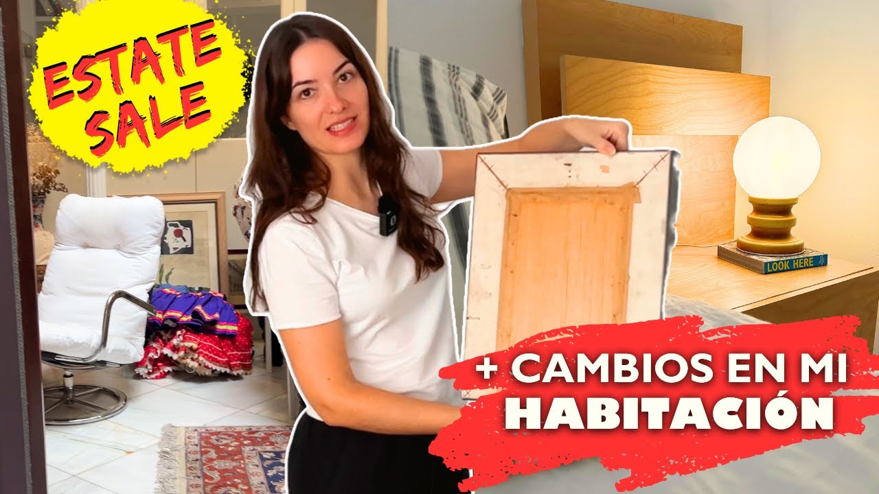 Wow! No parece el mismo dormitorio 🤯 + mi primer ESTATE SALE | Decodía Ep.3