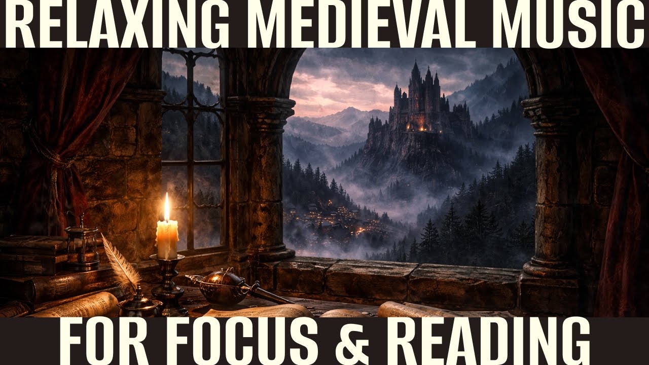 Relaxing Medieval Music for Focus & Reading 📜 (No Lyrics) 1 Hour Mix