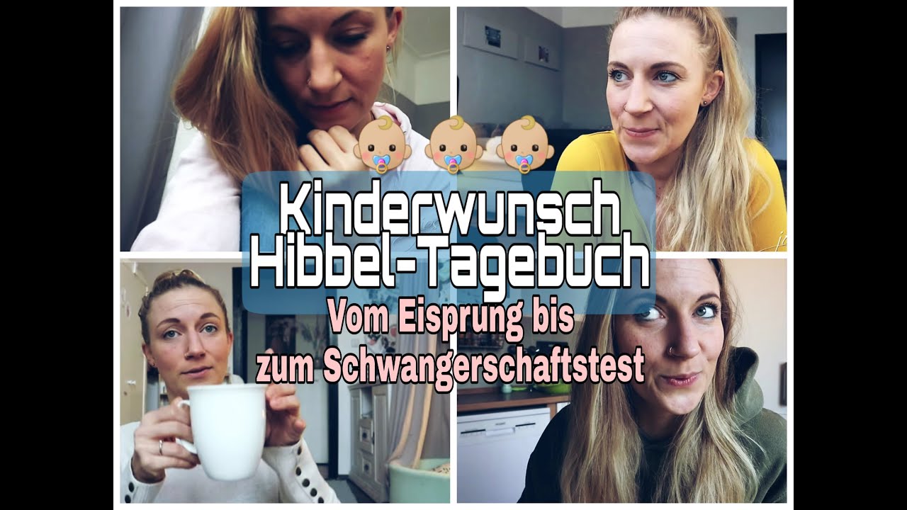 Mein HIBBEL-TAGEBUCH l Kinderwunschzeit l Erste Schwangerschaftsanzeichen ????