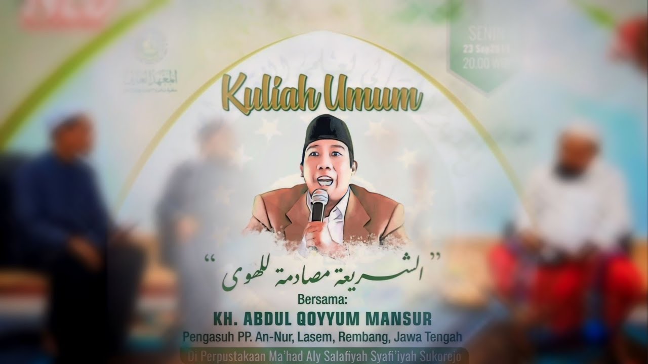Gus Qoyyum Mengisi Kajian Di Ma'had Aly Situbondo