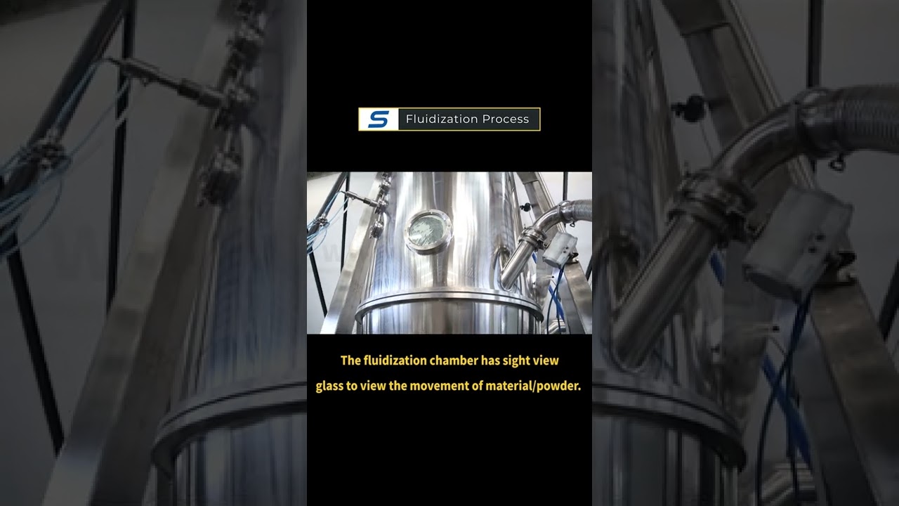 Fluid Bed Dryer - Fluidization Process