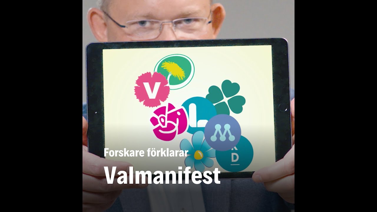 Forskare f&ouml;rklarar: Valmanifest