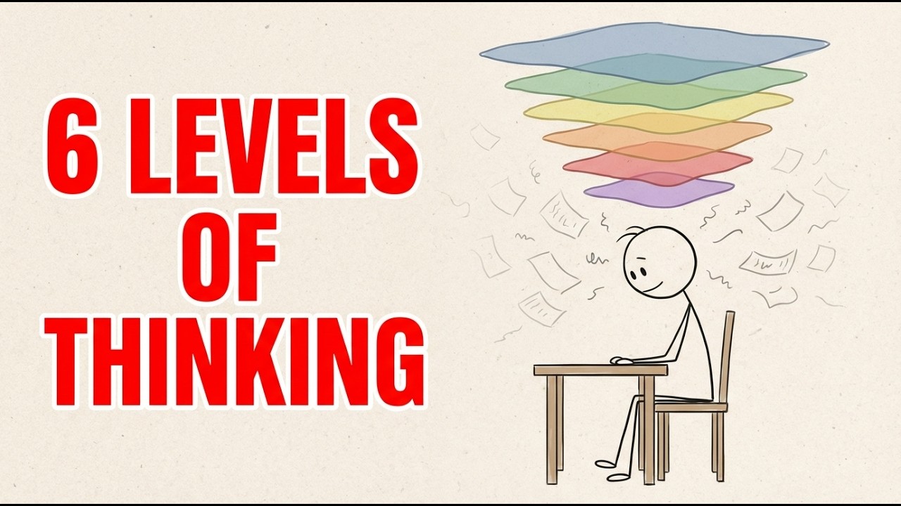 6 Levels of Thinking That Make Learning Feel Lighter (No Burnout)