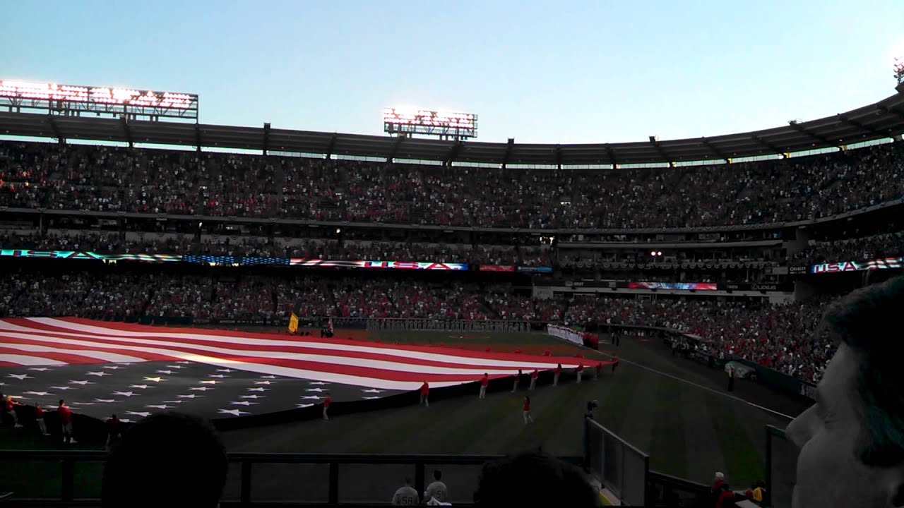 2014 Angels Post Season National Anthem
