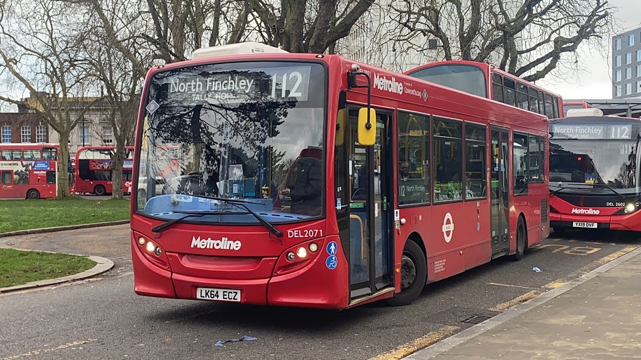 (4K) FRV: Route 112 - North Finchley to Ealing Broadway | DEL2063 (LK64ECF)
