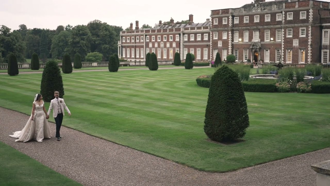 A magnificent stately home wedding