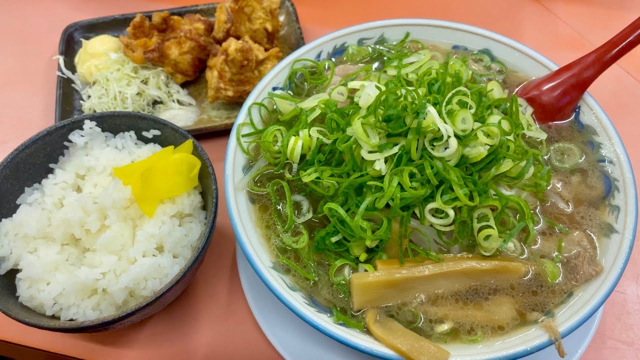 【ラーメン藤】山盛り九条ネギに山盛りチャーシューの特製ラーメン！京都の名店に潜入！【京都/東山五条】【五条店】