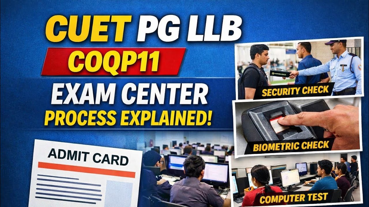 What Happens at NTA Exam Center? Complete Process Explained | CUET PG / NTA Exam Day Guide