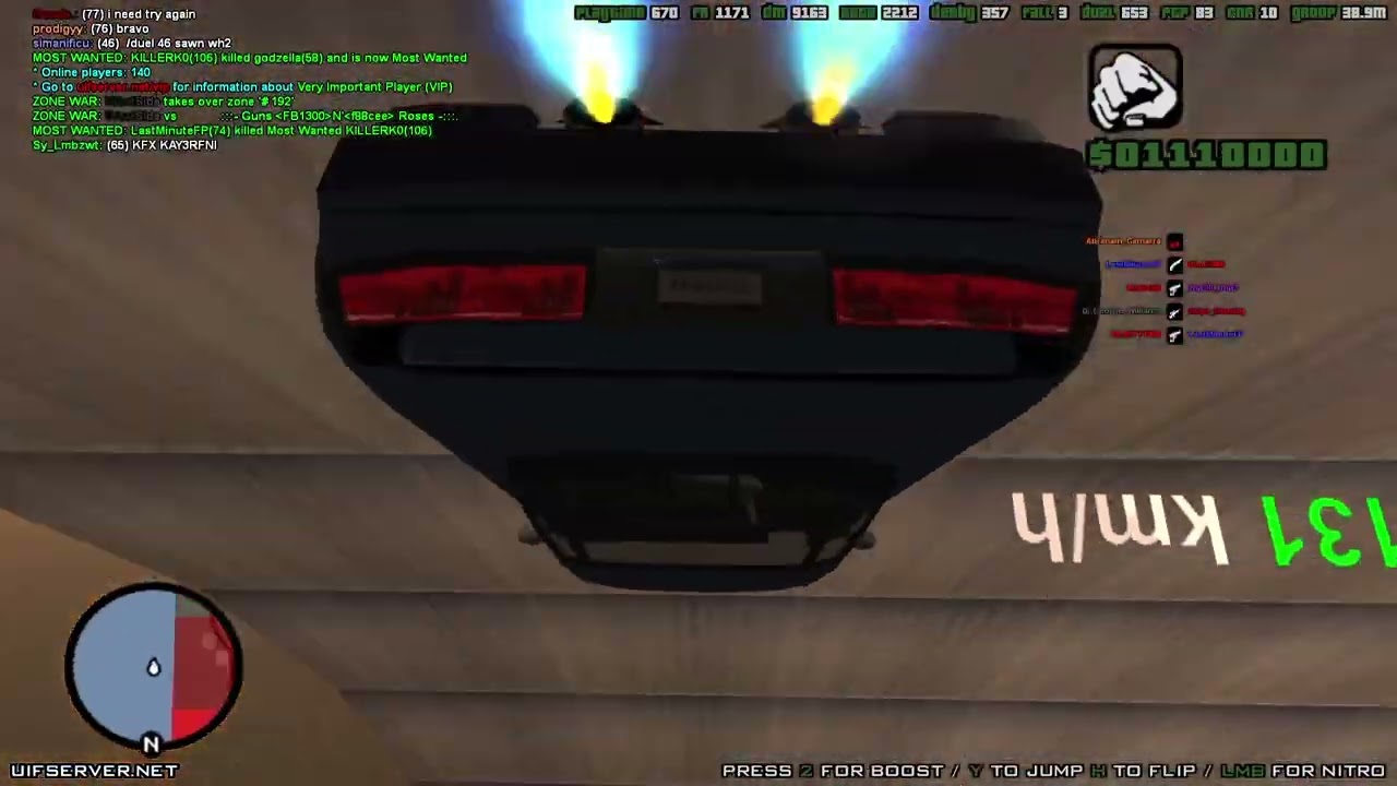 SAMP UIF Server - Roller Coaster 1 (/rc1)