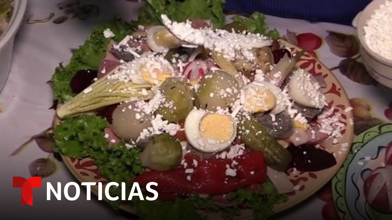 El fiambre, el platillo del Día de Muertos en Guatemala | Noticias Telemundo