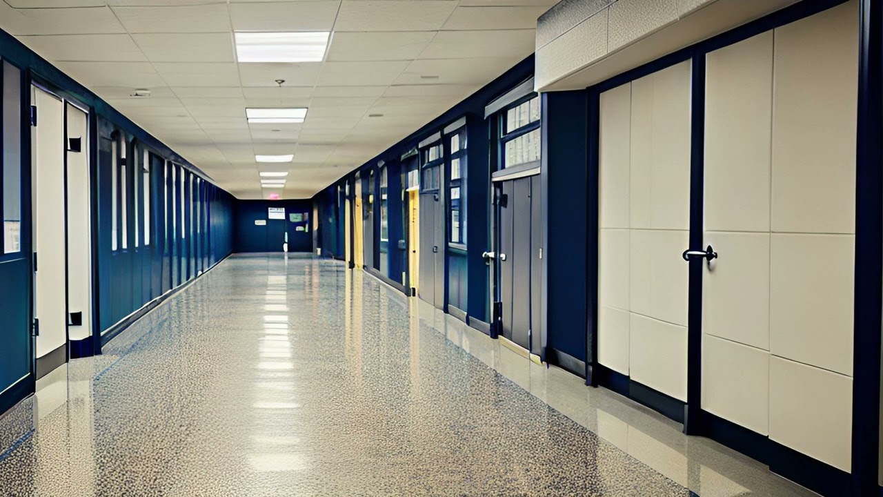 School Hallway Echoes - Interior Sound Effect | No Copyright & Free to Use