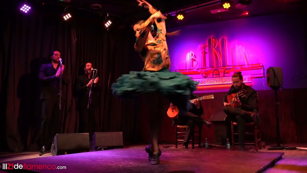 Laura Fúnez baila 'Caña' en 'Flamenco Vivencias'  en Café Berlín