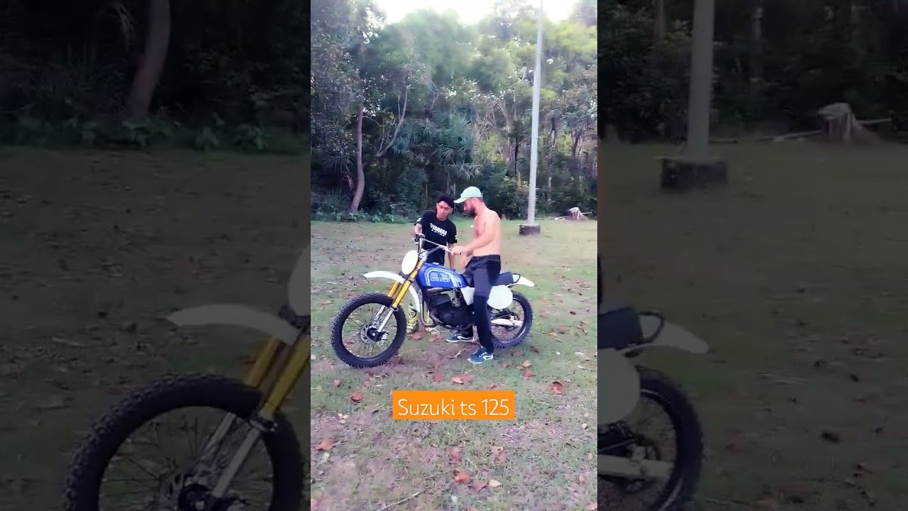Suzuki ts 125 USD suspension