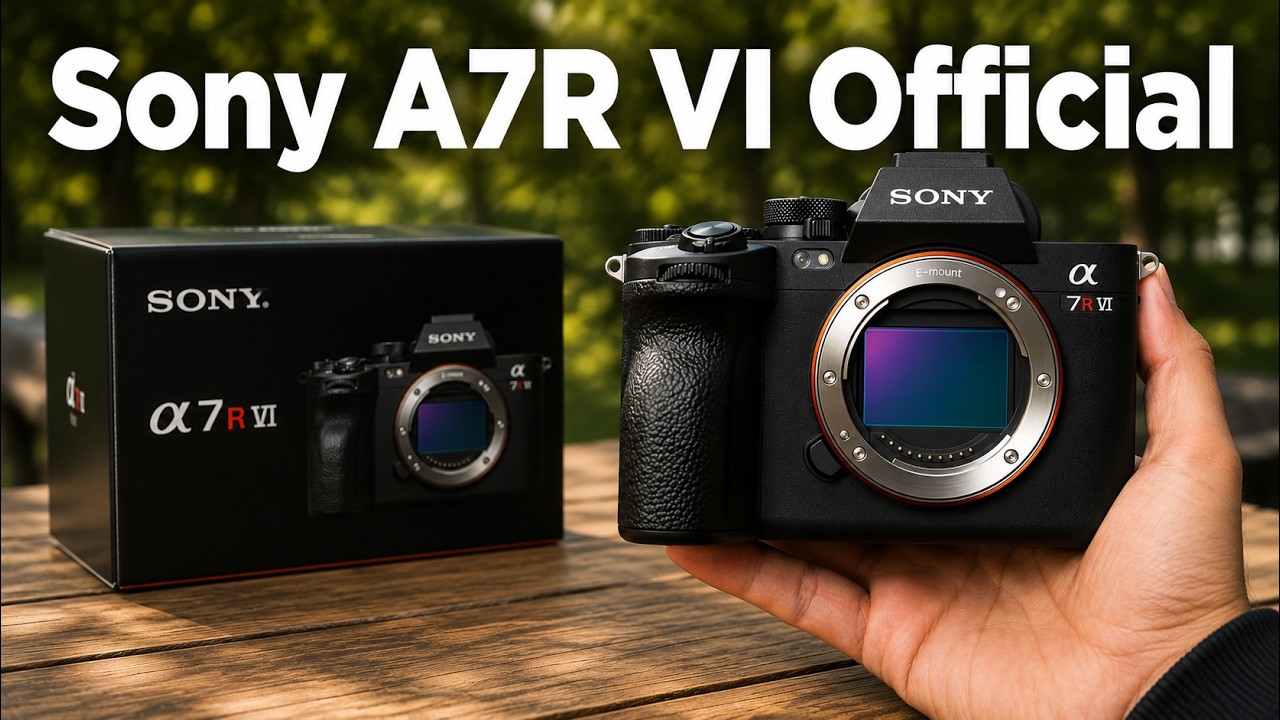 Официально подтвержден релиз Sony A7R VI в мае 2026 года 🔥