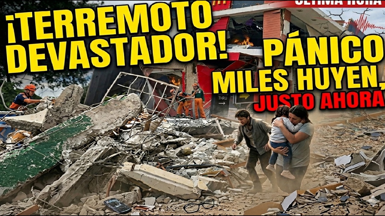 PANIKA Z POWODU NOWEGO TRZĘSIENIA ZIEMI! Silne trzęsienie ziemi nawiedziło wyspę Cebu na Filipinach.