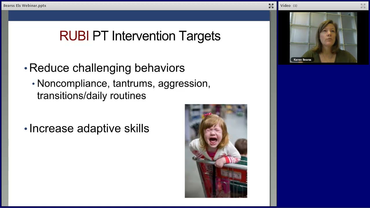 The RUBI Parent Training Program